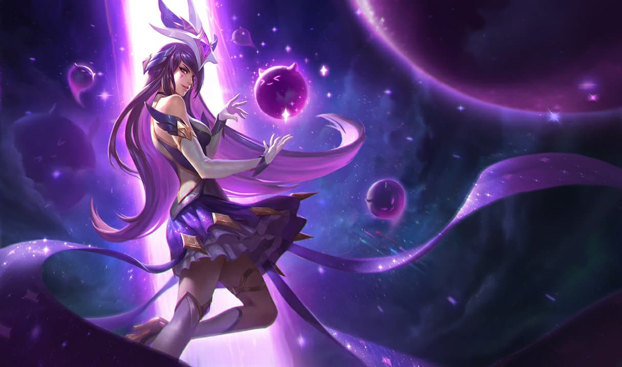 Popular pro-play power pick Syndra is one of the mages set for nerfs in League of Legends Patch 10.11