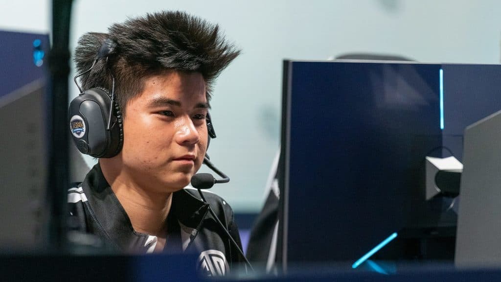 Spica playing for TSM in the LCS