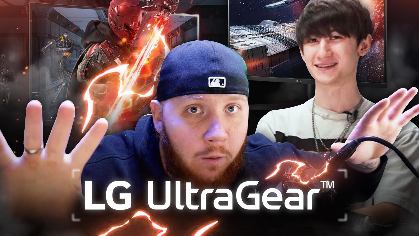 TimTheTatman and Aceu with new LG UltraSeries monitors