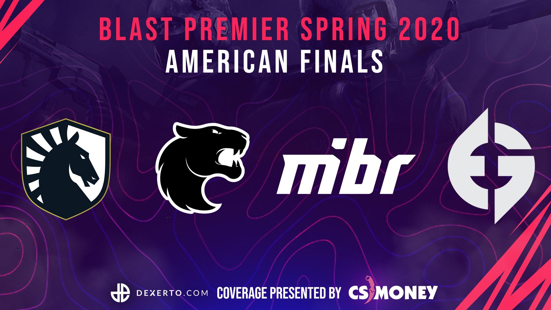 American Finalists for the BLAST Premier Spring Finals.