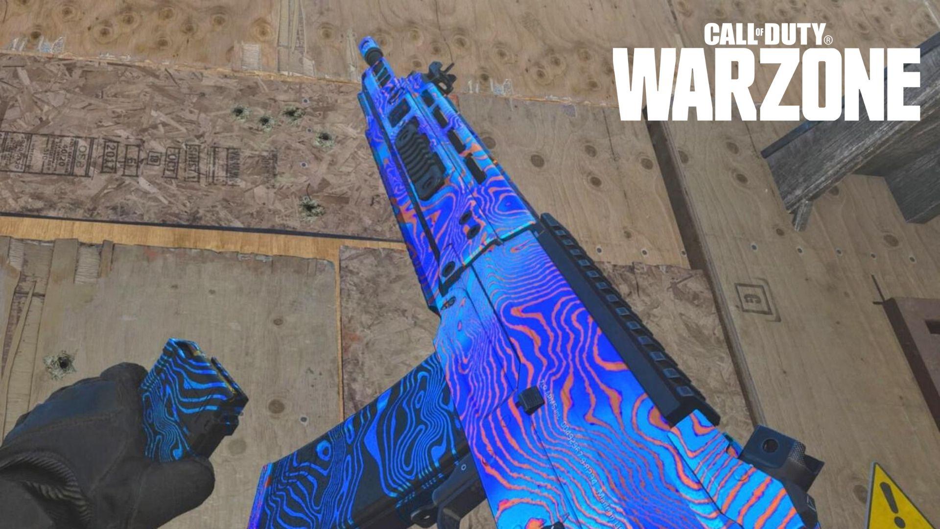The Grau with Damascus Camo in Warzone