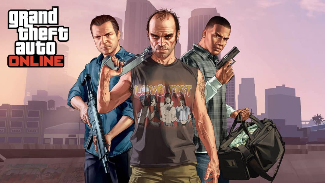 Grand Theft Auto V Characters: Michael, Franklin & Trevor