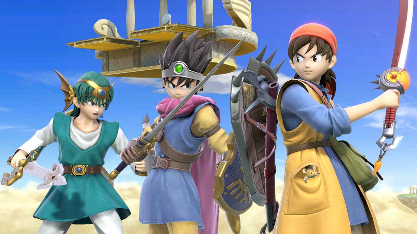 Dragon Quest heroes in Smash