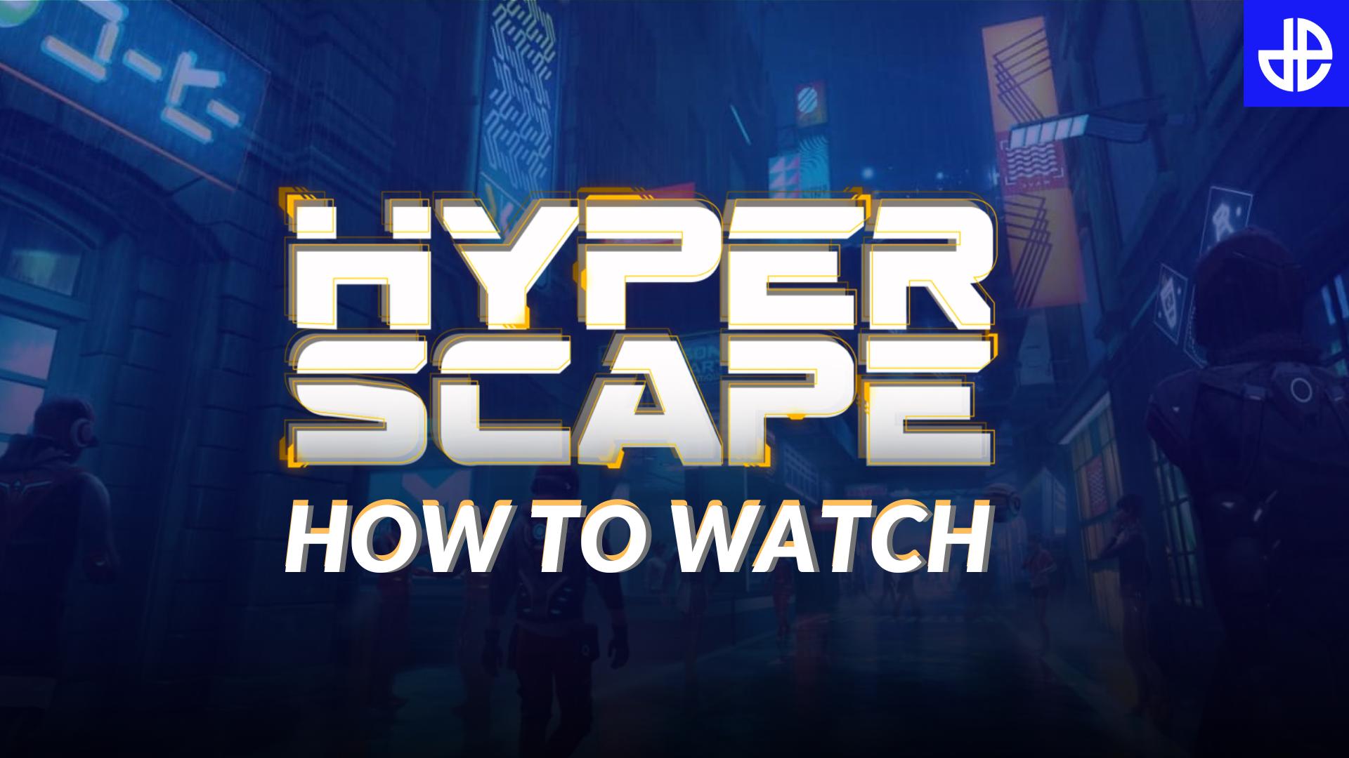Hyper Scape reveal stream image