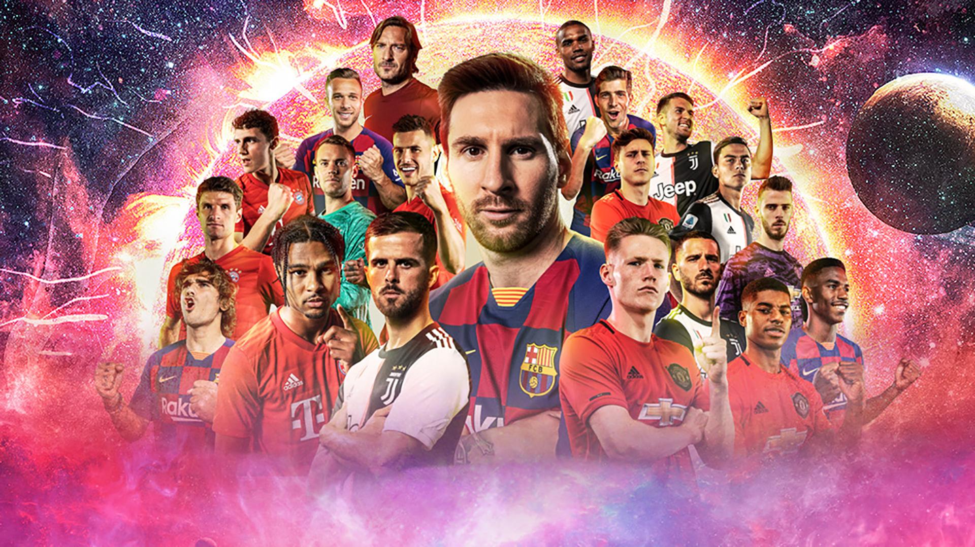 Konami is adding more and more starpower to their PES franchise every year.