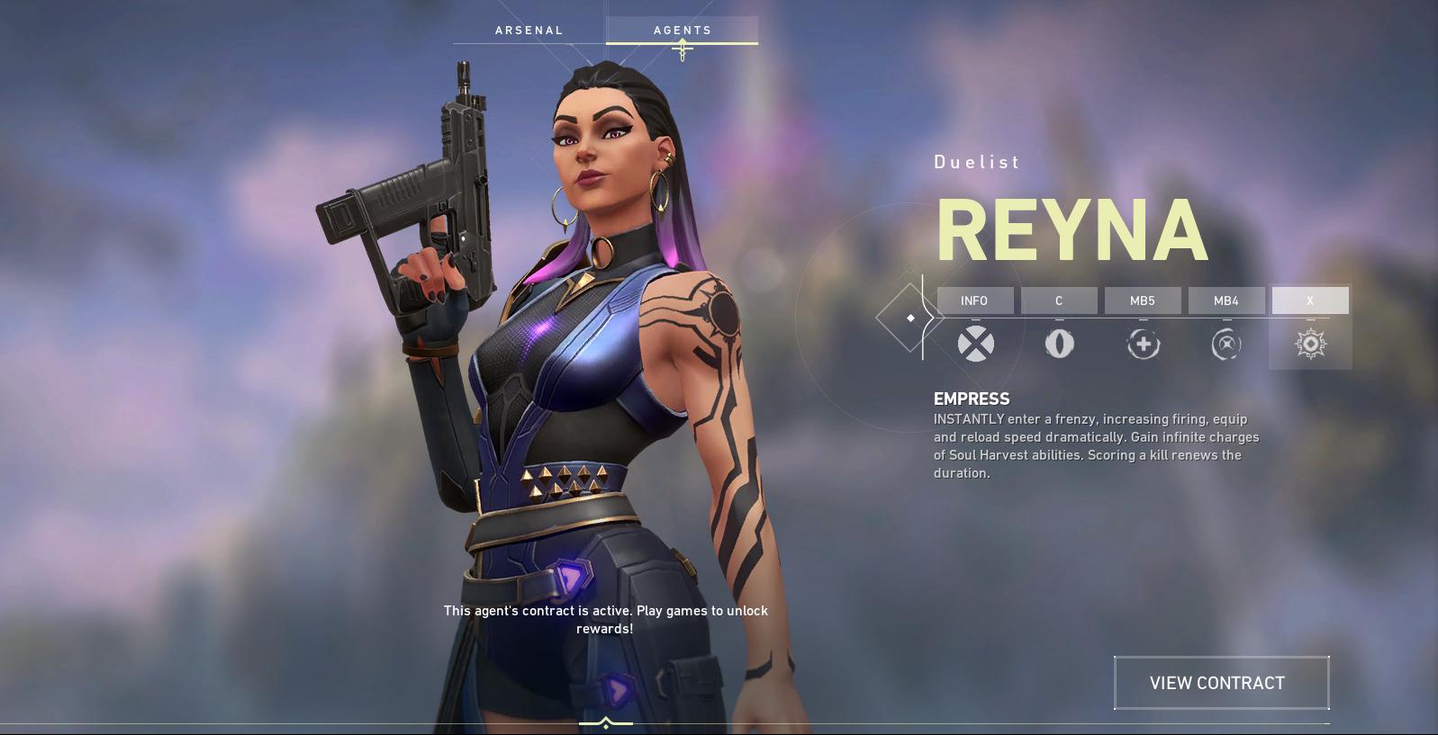 An image of Reyna in Valorant