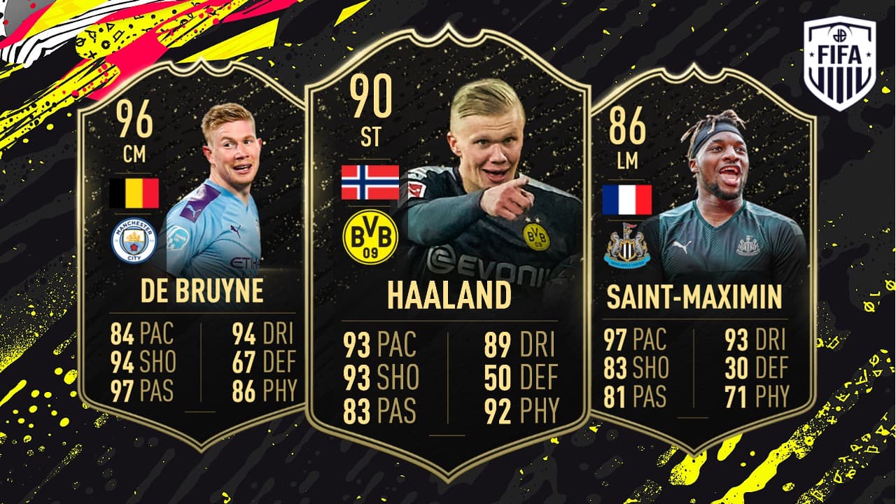 Team of the Week 27 picture with De Bruyne Haaland and more
