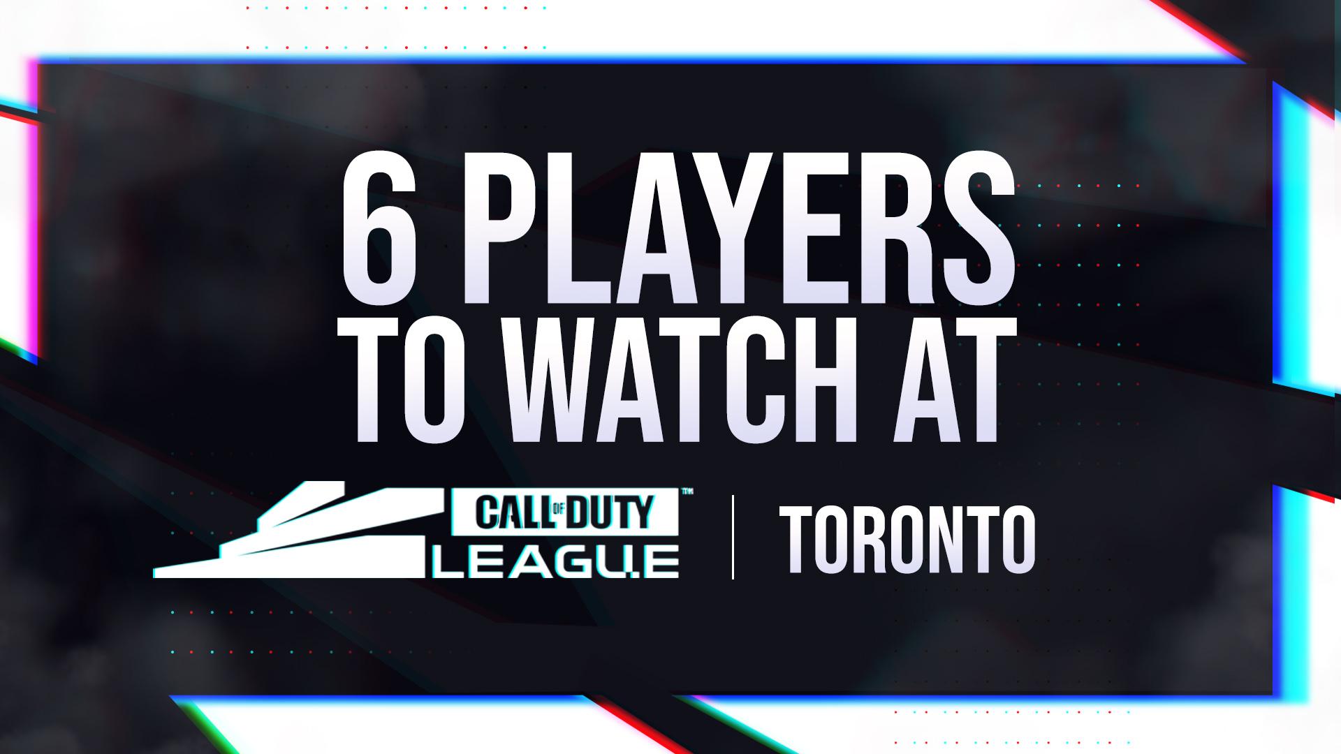 6 players to watch at CDL Toronto.