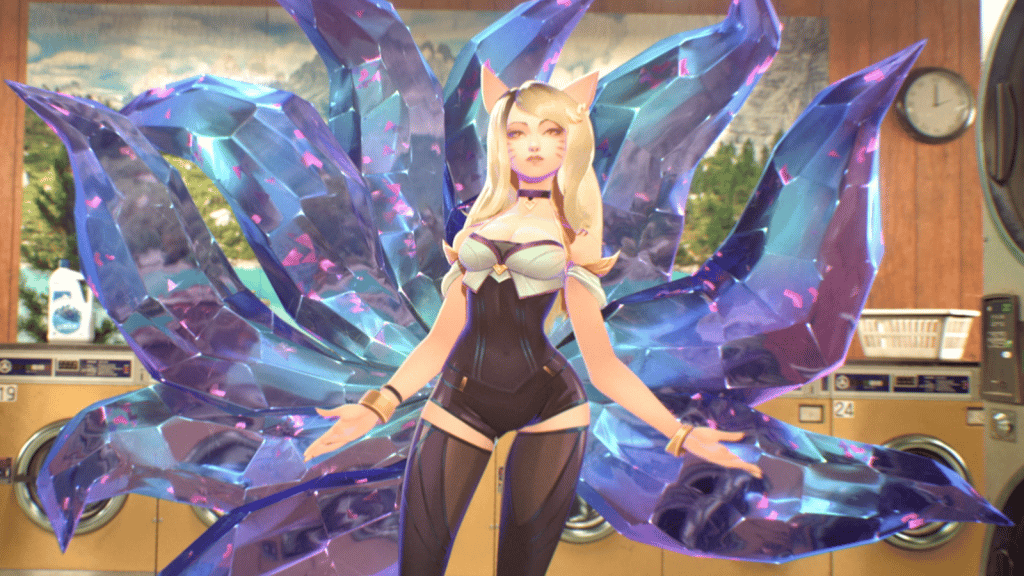 Animated K/DA popstar Ahri is voiced by (G)I-dle star Miyeon for the smash hit "POP/STARS".