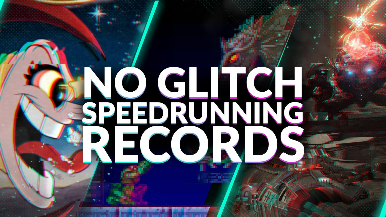 No glitch speedrunning records