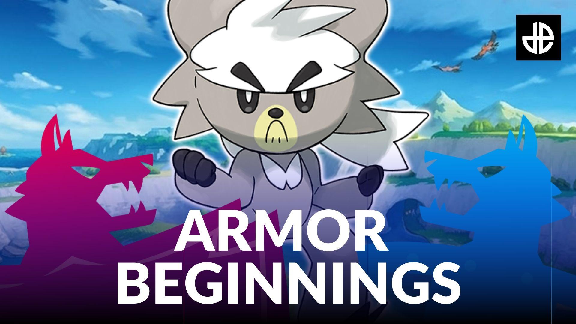 Pokemon Armor Beginnings tournament graphic
