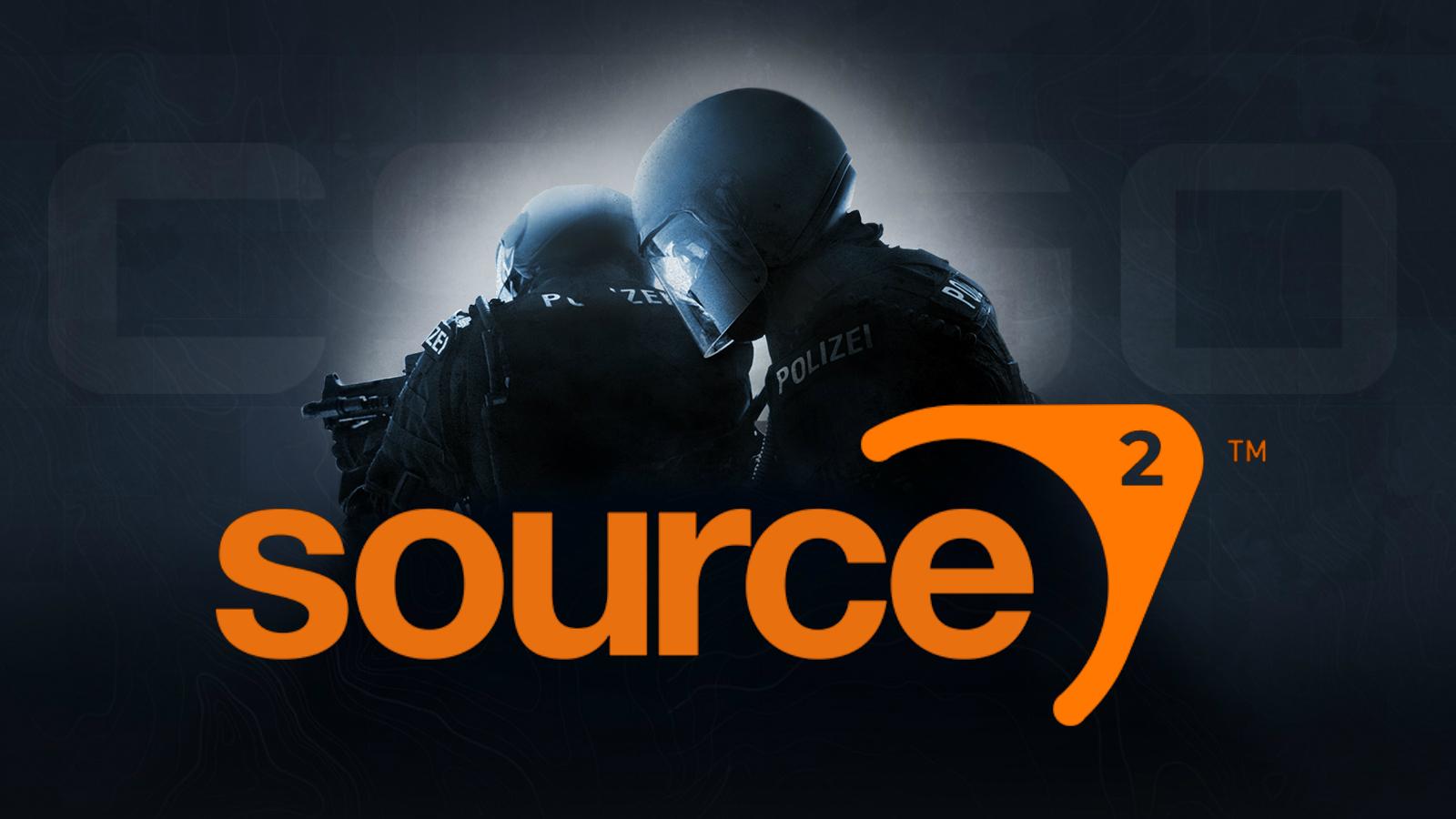 CSGO with Source 2 logo