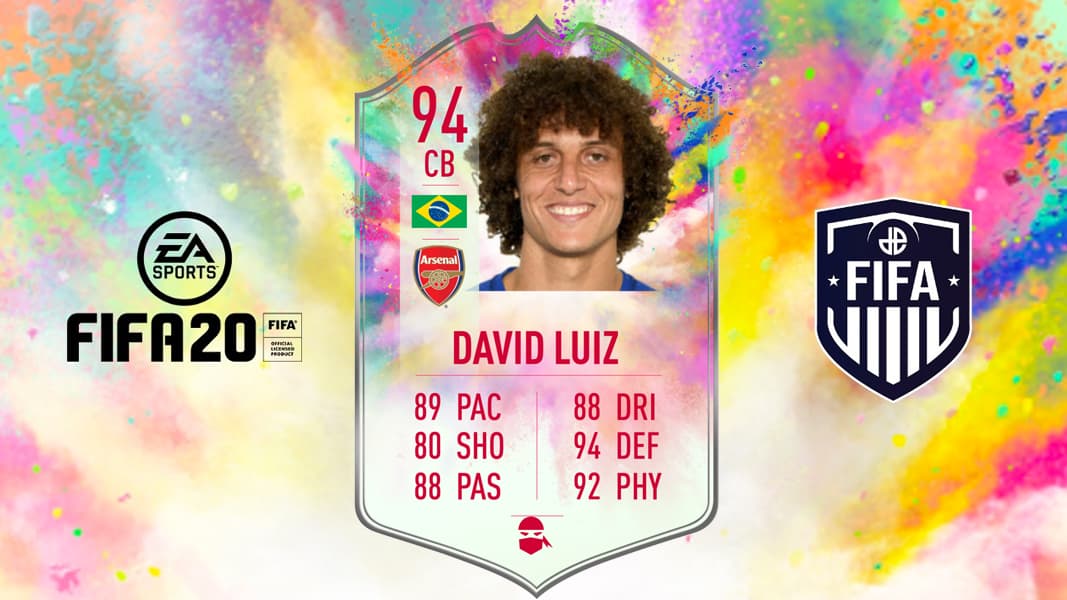 David Luiz Summer Heat on FIFA 20 Background