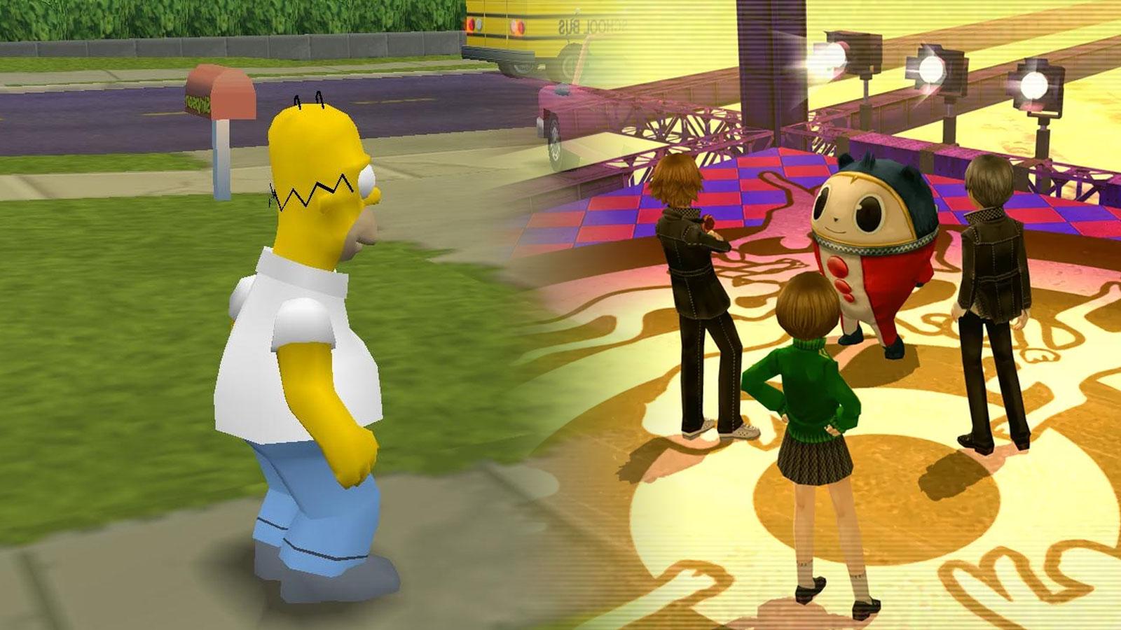 simpsons hit and run persona 4 golden playstation 5