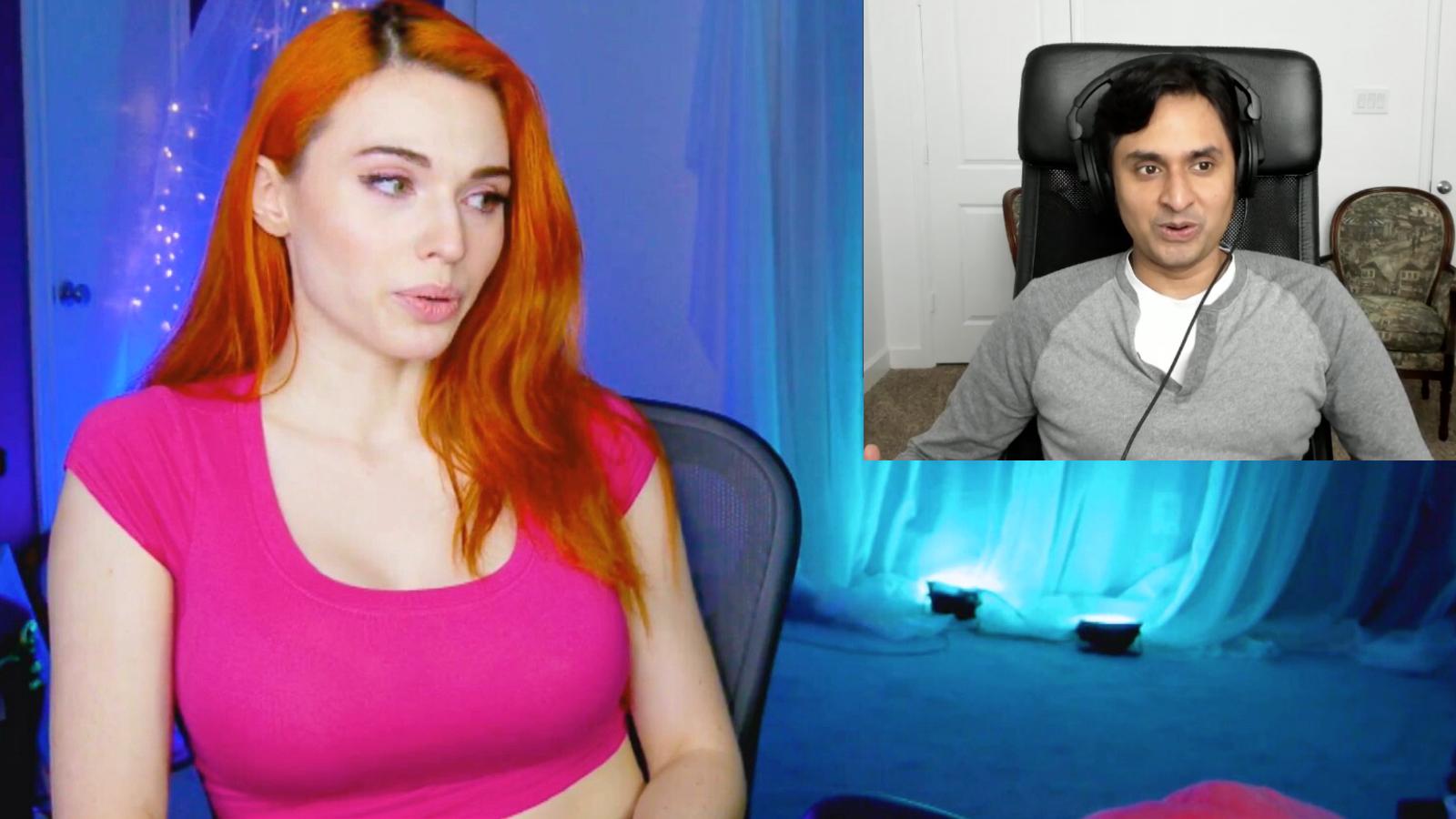 Amouranth and Dr K on Twitch