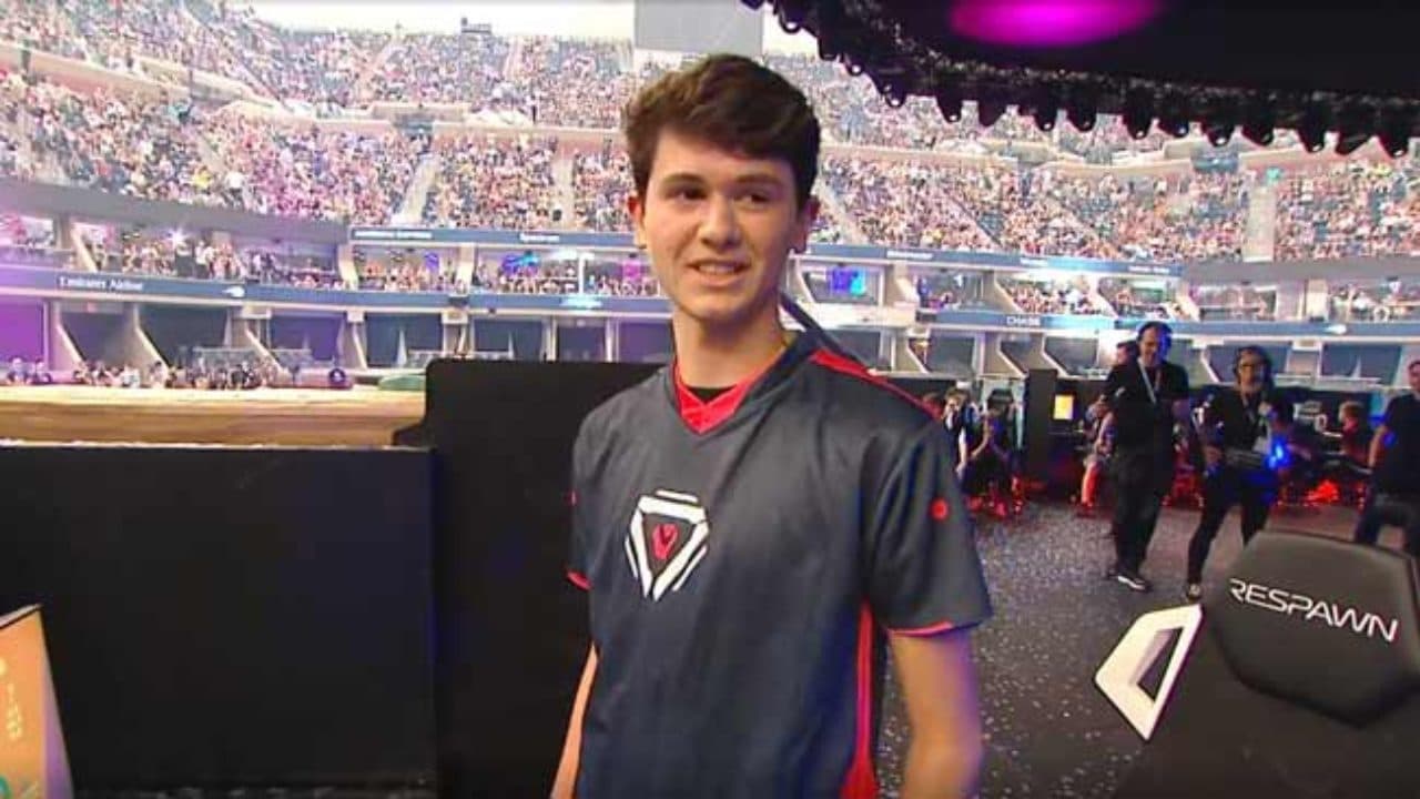 Bugha at the Fortnite World Cup 2019