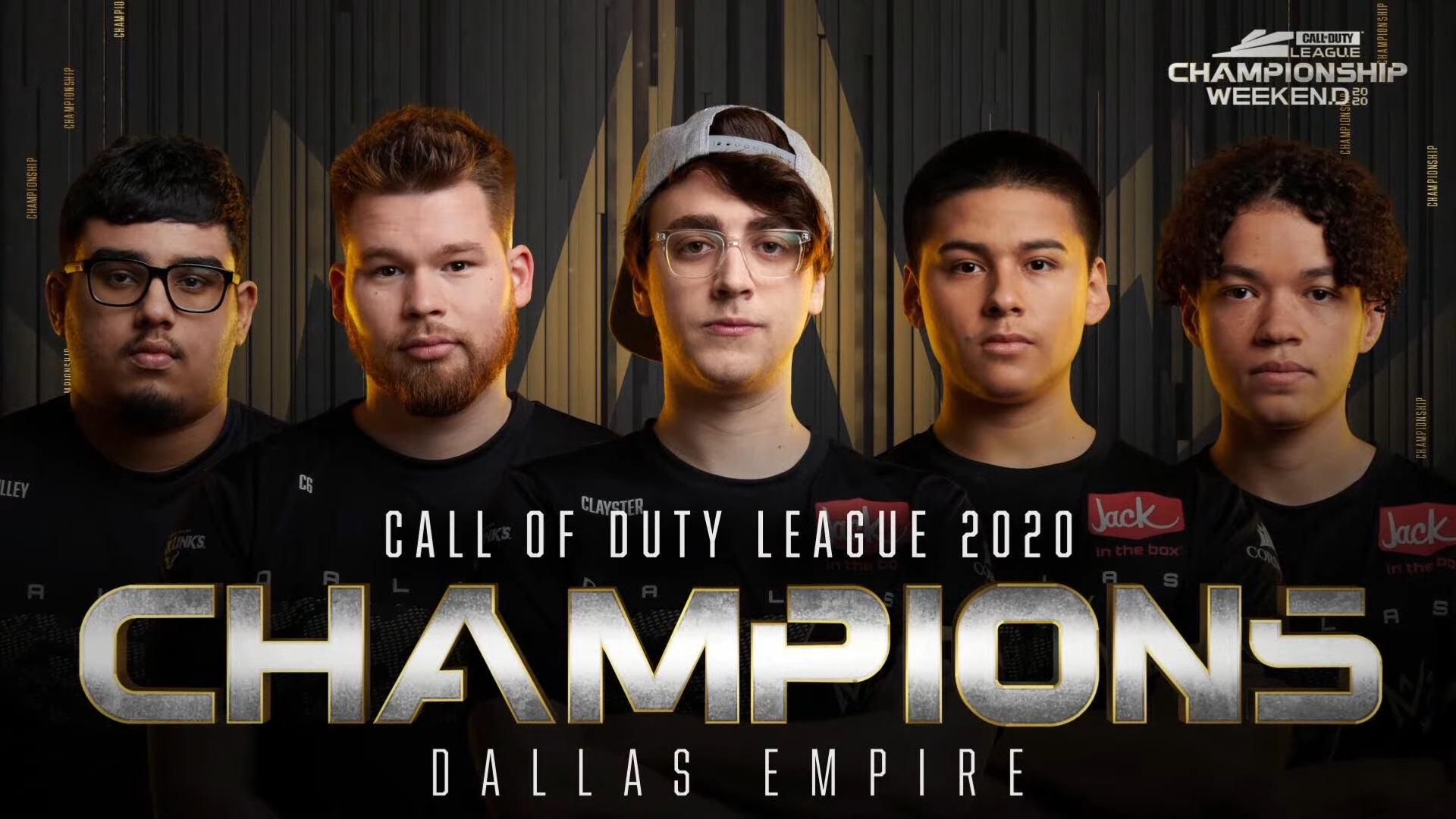 Dallas Empire winning Champs