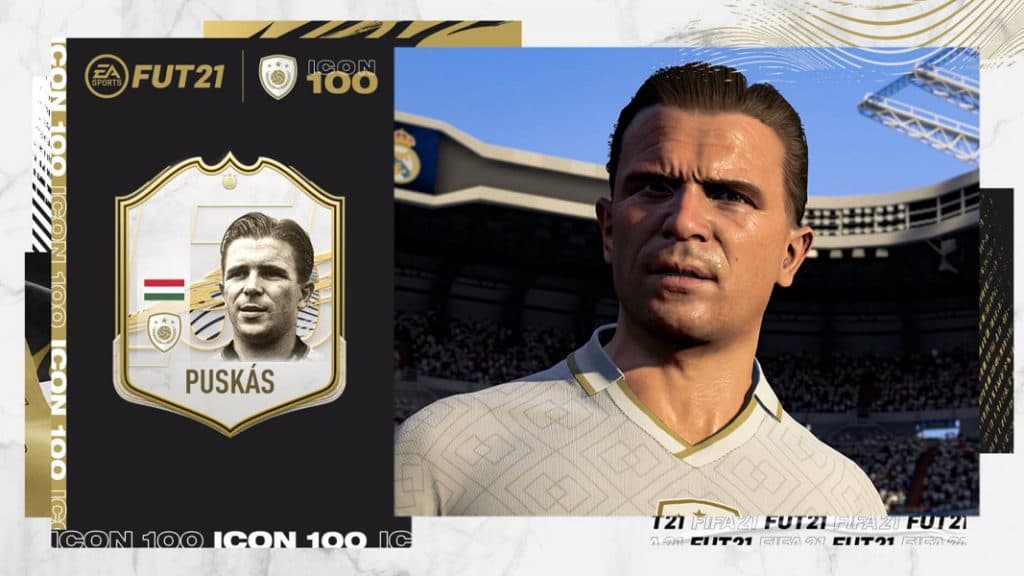 Ference Puskas as FIFA 21 ICON
