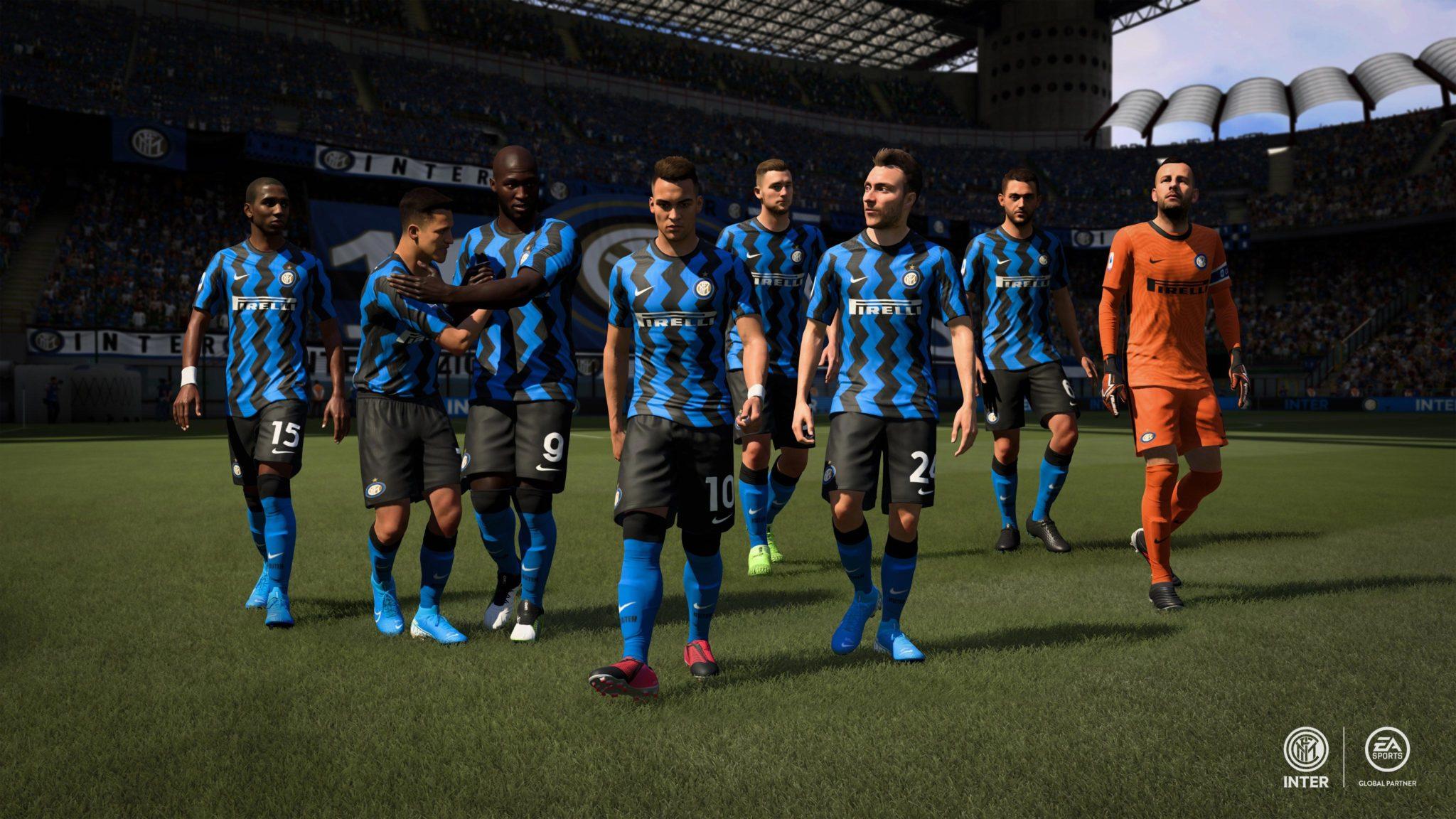 FIFA 21 Inter Milan team