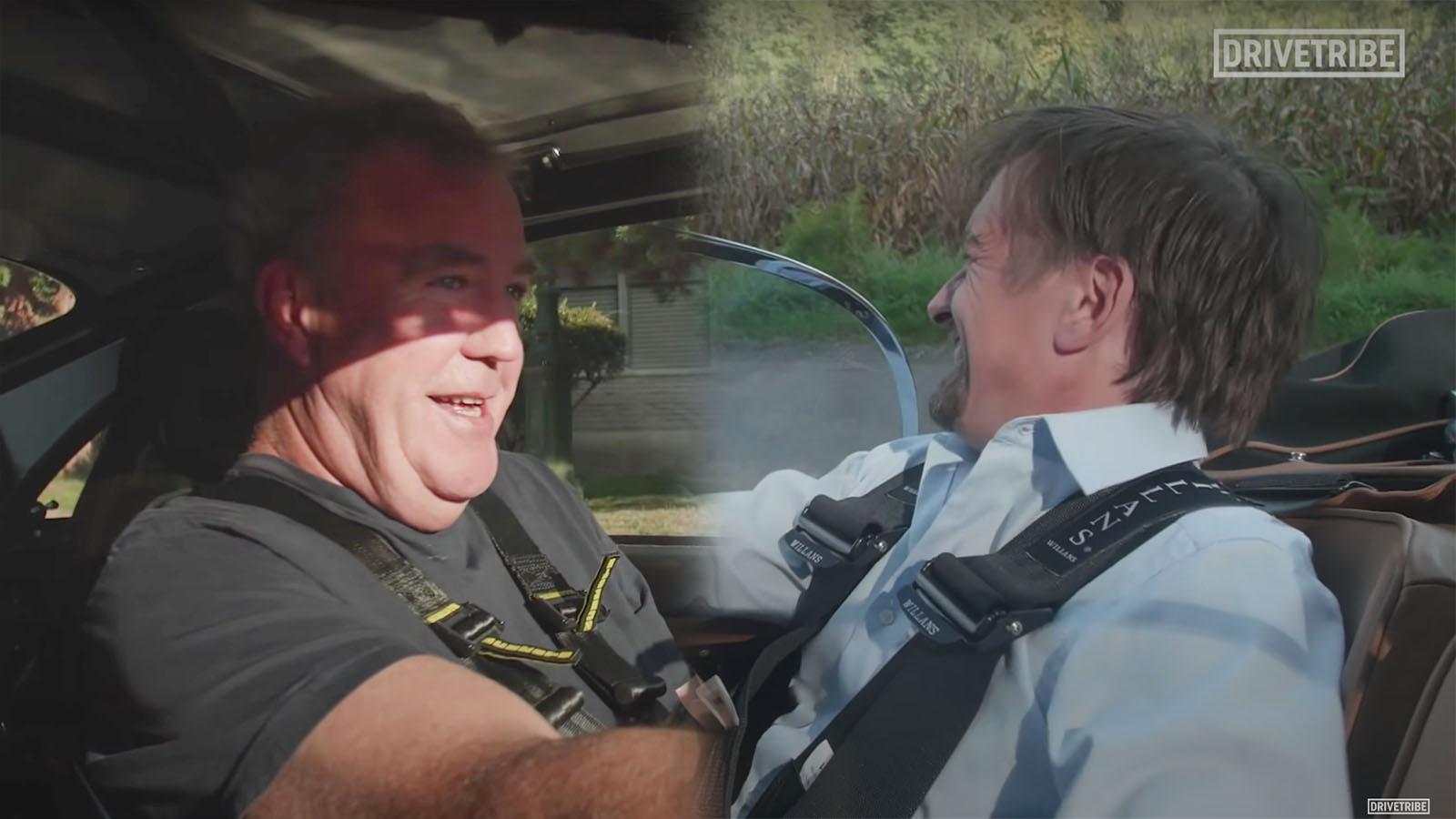 Grand Tour outtakes Richard Hammond and Jeremy Clarkson