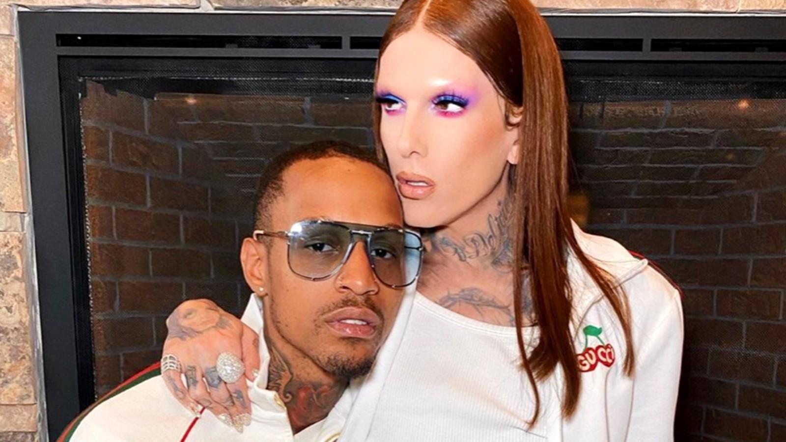 Jeffree Star with new boyfriend Andre Marhold