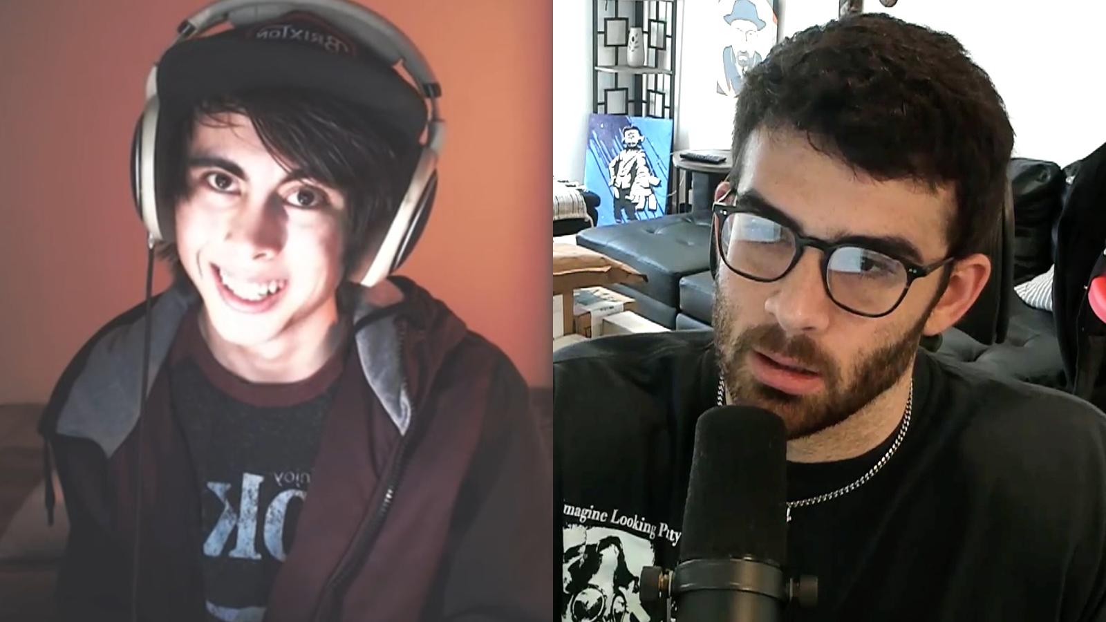 YouTuber Leafy and Streamer Hasan