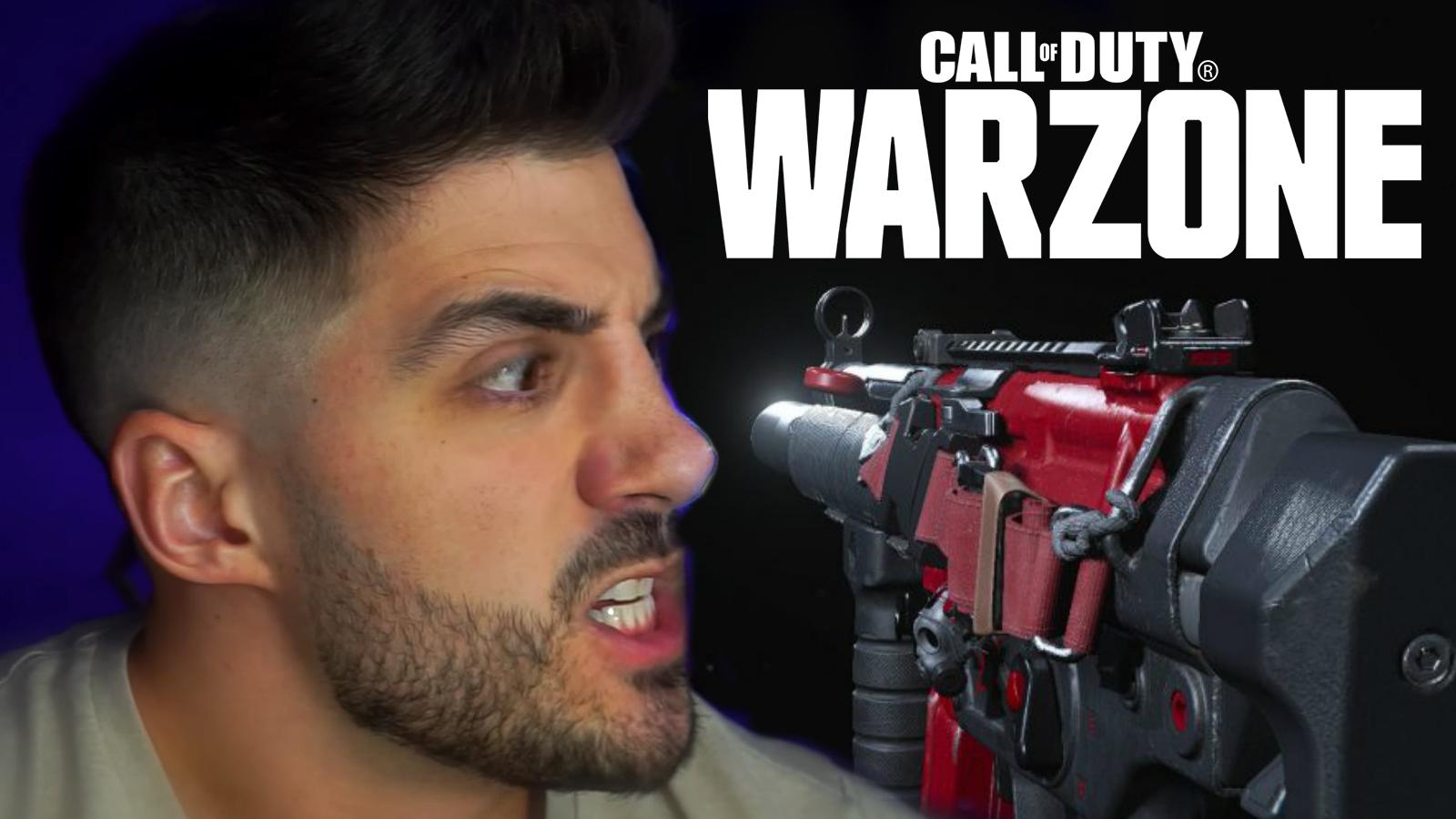 Nickmercs and MP5 in Warzone
