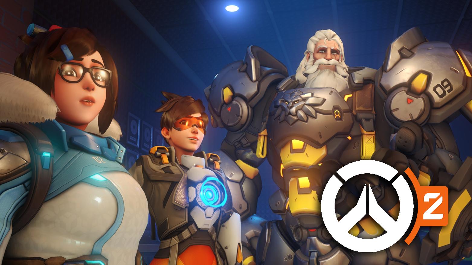 Overwatch 2 Mei, Tracer, and Reinhardt skins