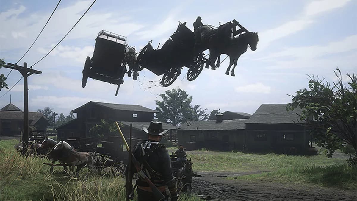 The Red Dead Online world has gone mad after Rockstar's latest title update.