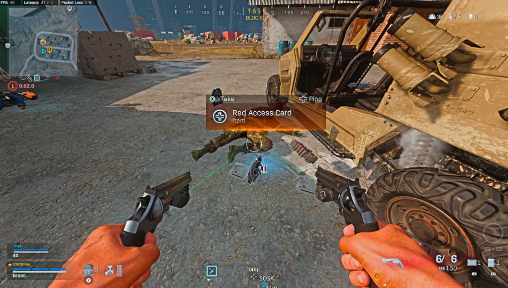 red access cards in Warzone