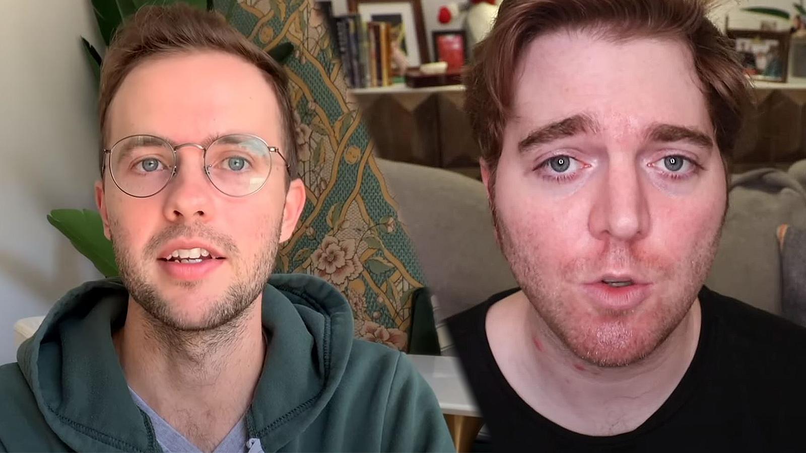 YouTubers Ryland Adams and Shane Dawson speak to their audiences.