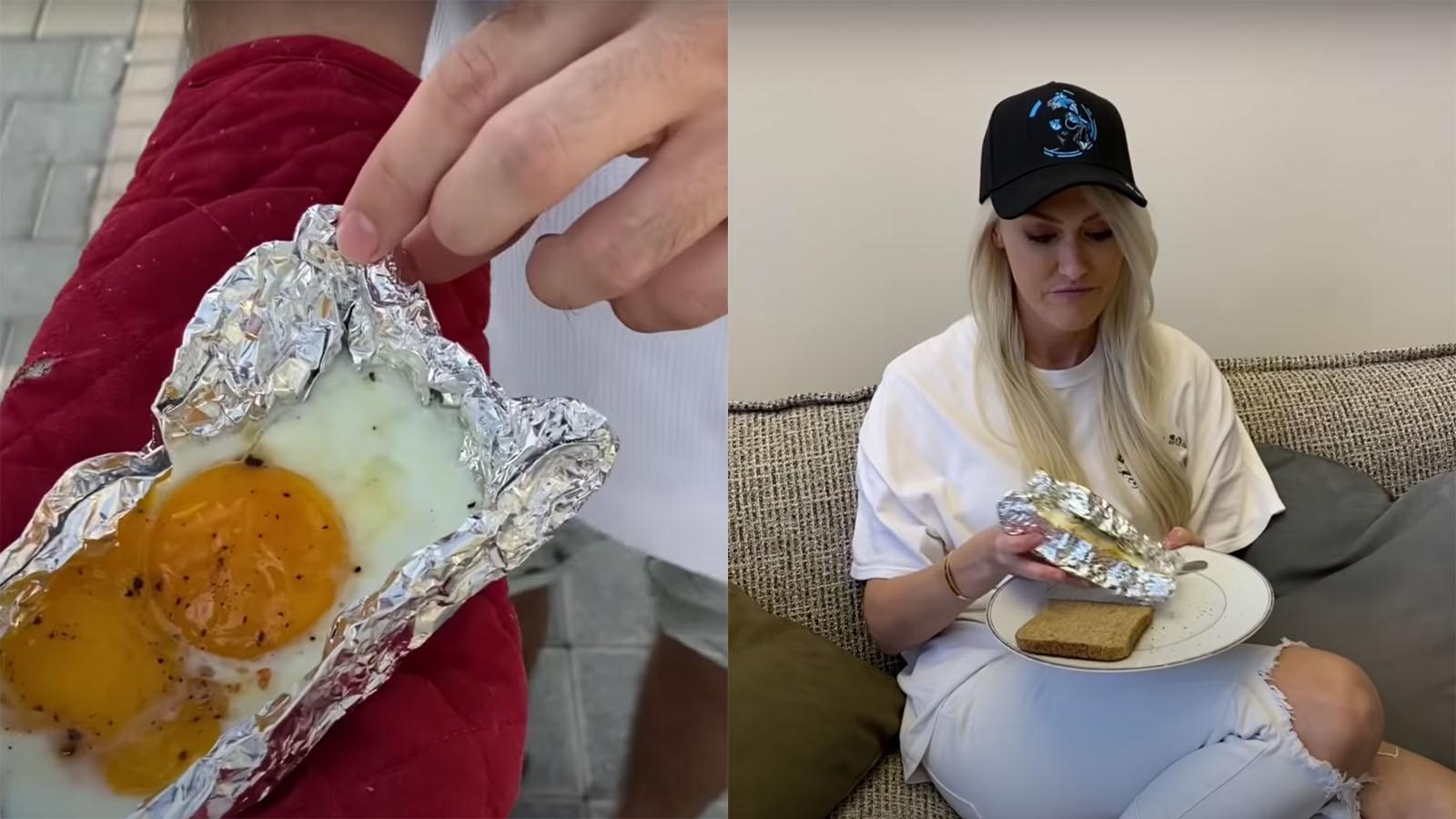 Supercar Blondie eats RR Eggs