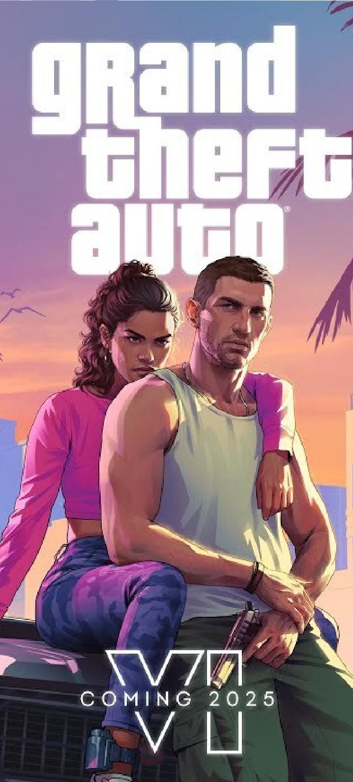 Jason and Lucia in GTA 6 cover