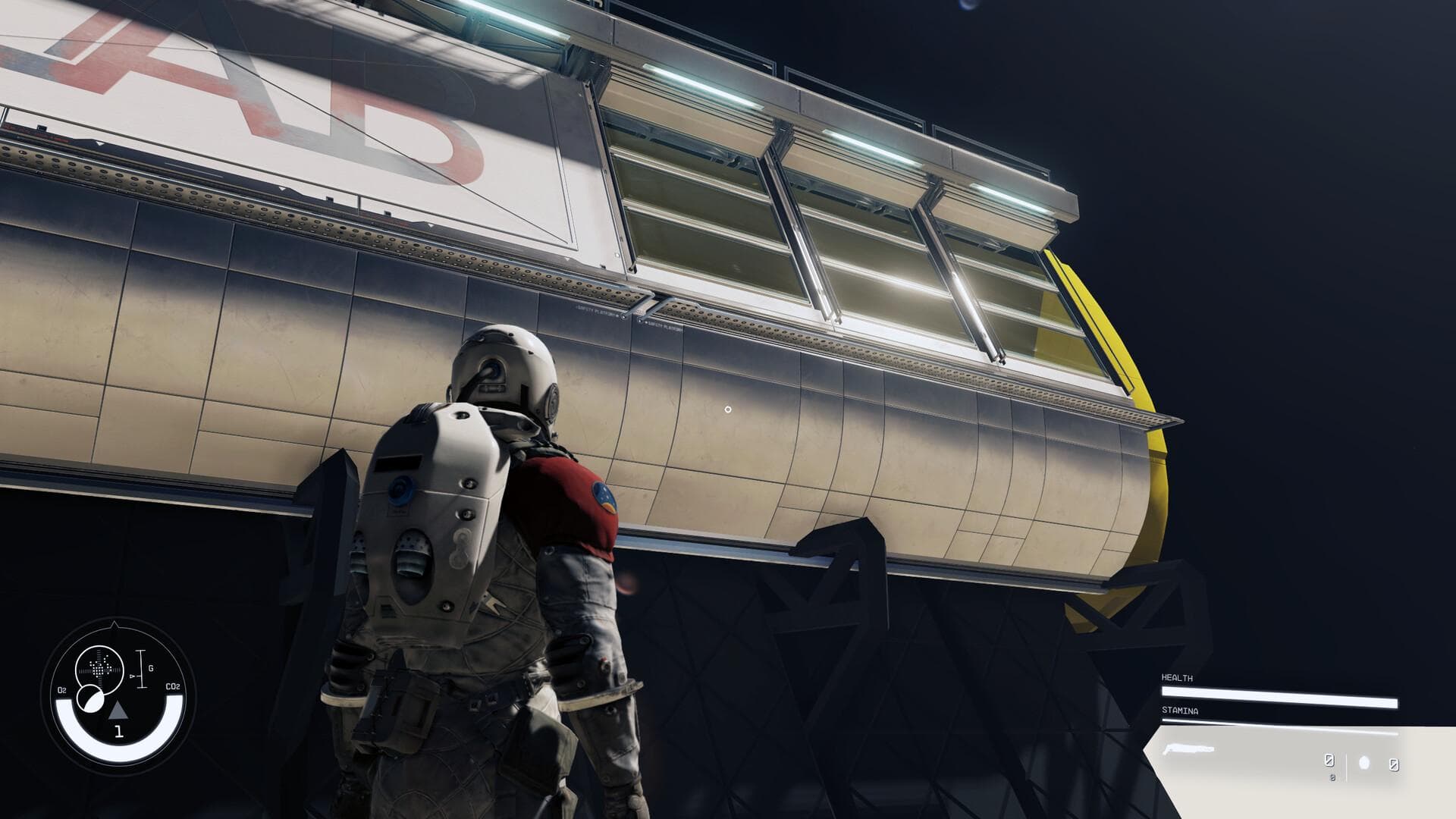 Supposed Starfield leaked image shows an astronaunt looking at space ship