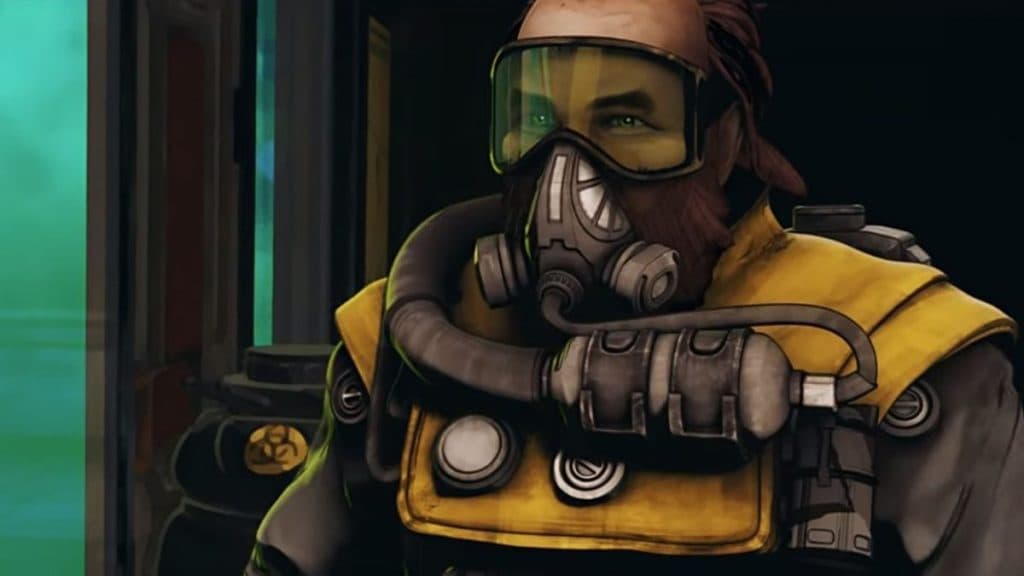 Apex Legend fan creates a song from Caustic voicelines.