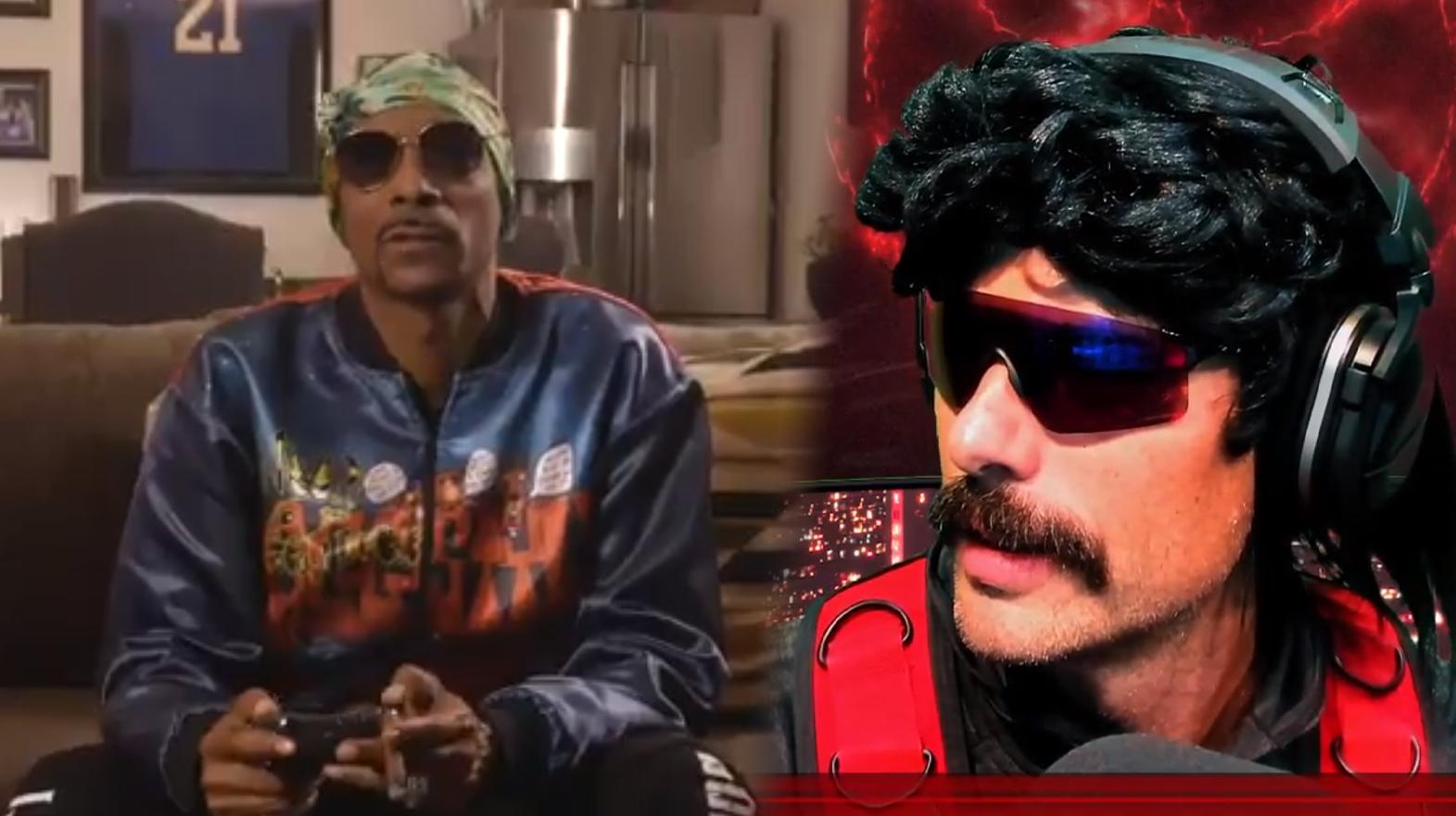 Snoop Dogg playing games with Dr Disrespect