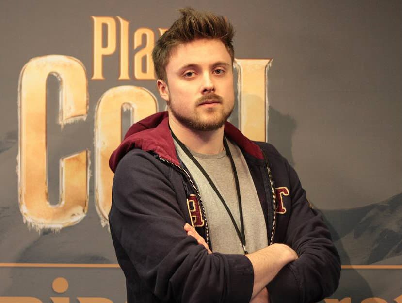 Forsen at Blizzard event for Hearthstone