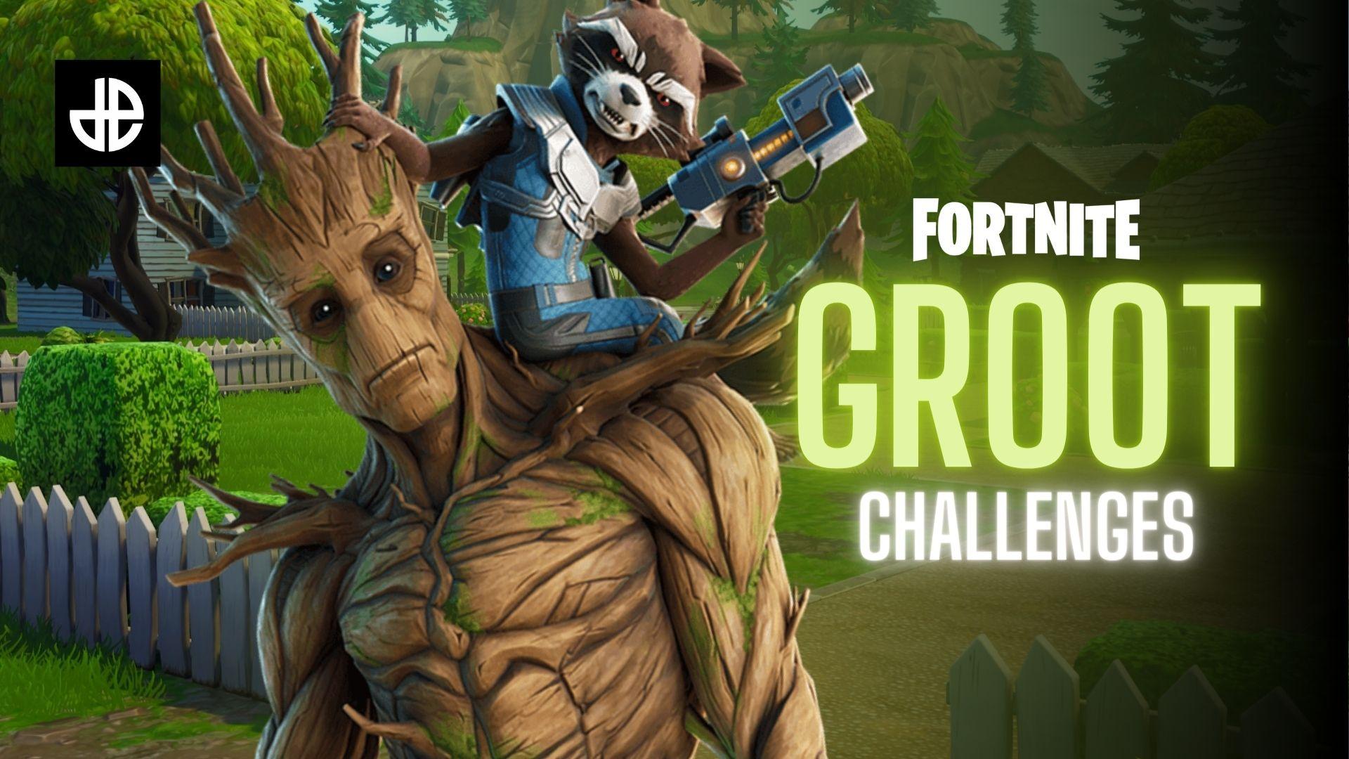 Fortnite Groot challenges