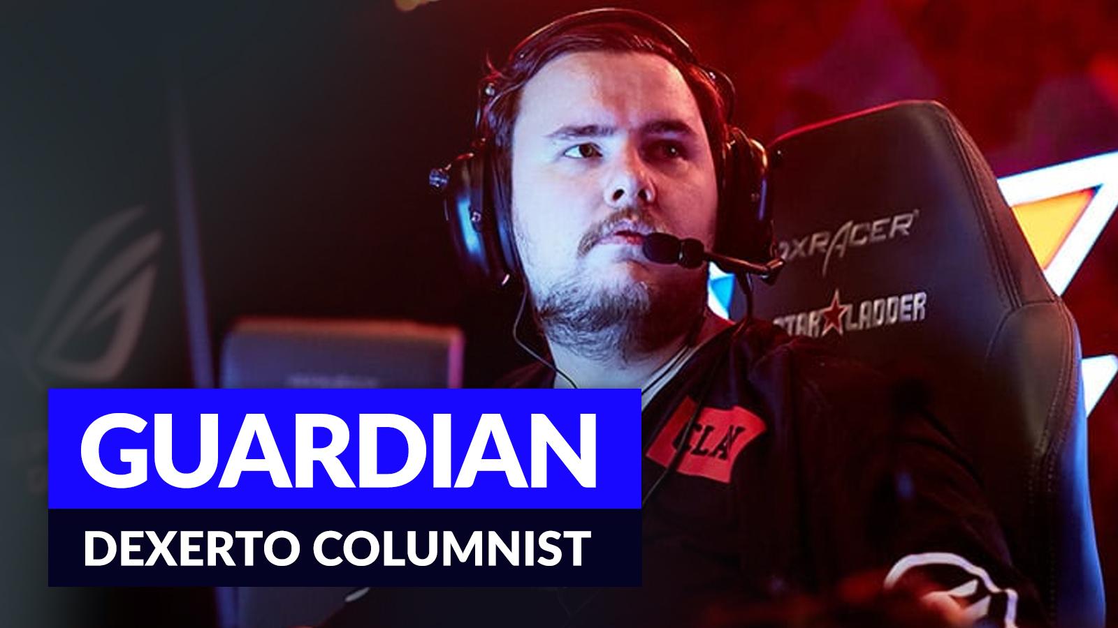GuardiaN competing in CSGO.