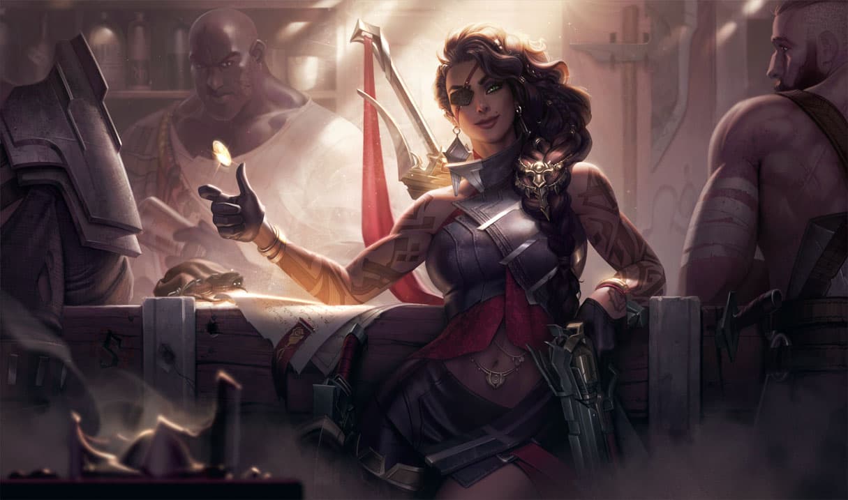 Samira was dominating League of Legends solo queue after her patch 10.19 release.