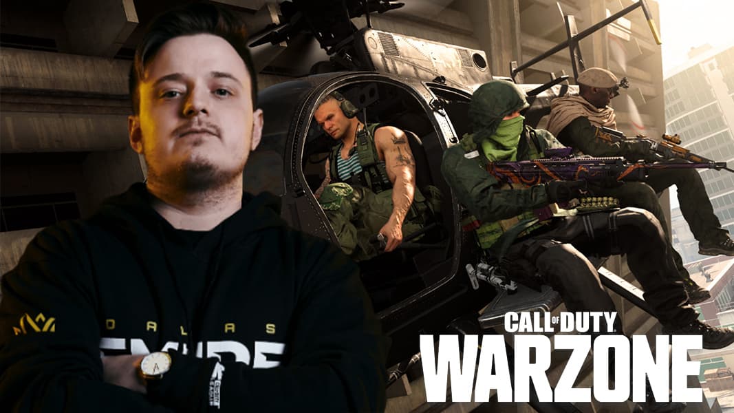 tommey and warzone characters in helicopter