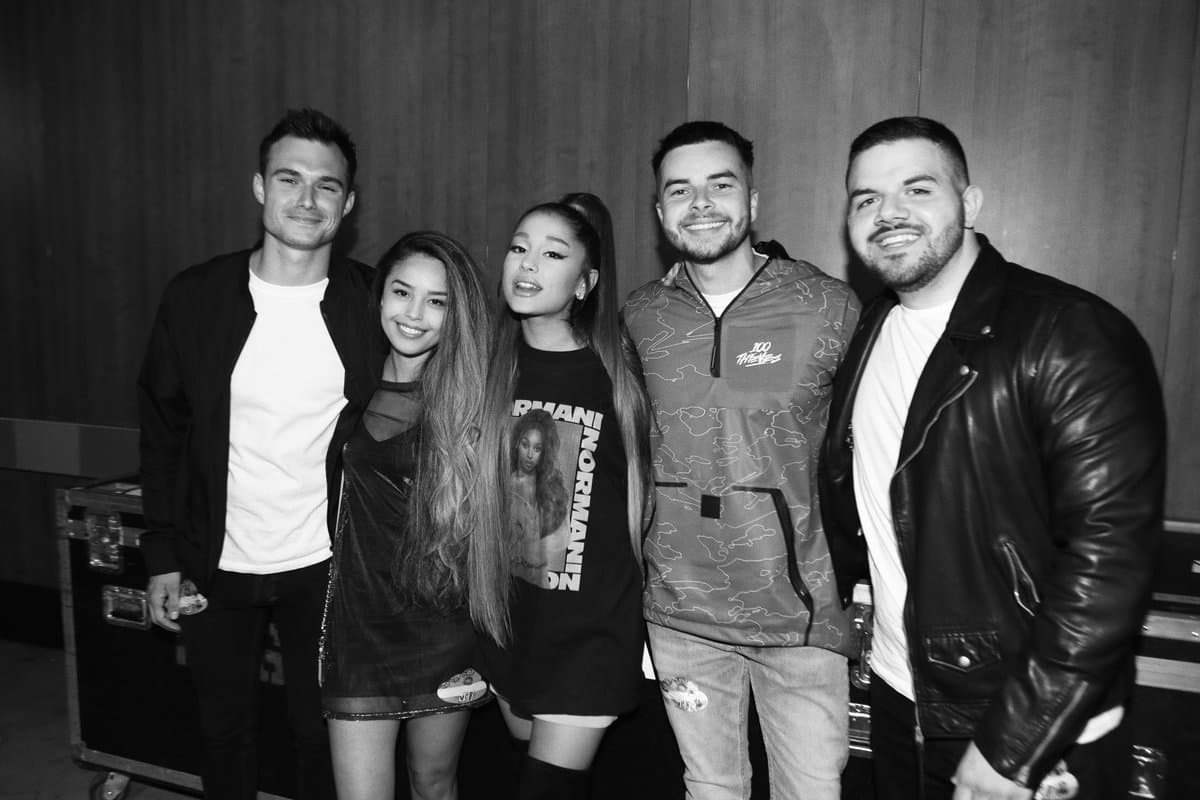 100 Thieves with Ariana Grande