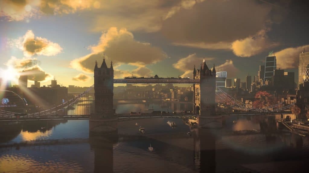 London Bridge in Watch Dogs Legion
