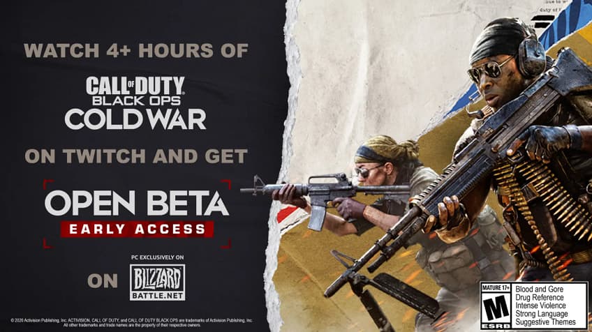 Twitch Black Ops Cold War beta
