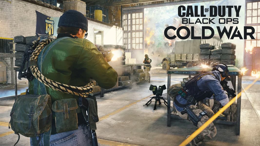 Black Ops Cold War gunfight