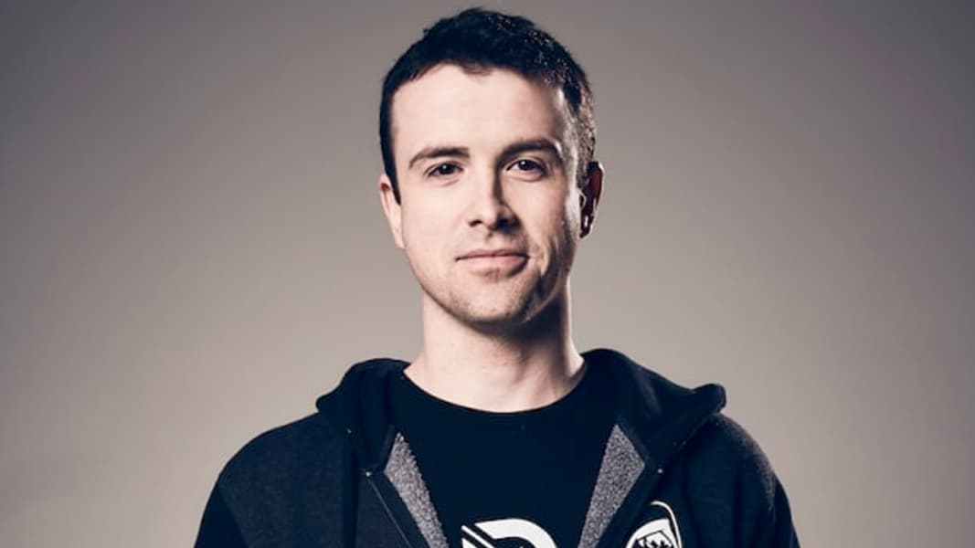 DrLupo against a grey background