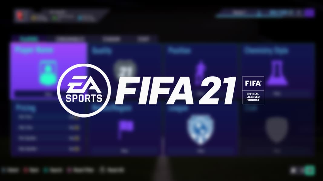 FIFA 21 logo on Transfer Market