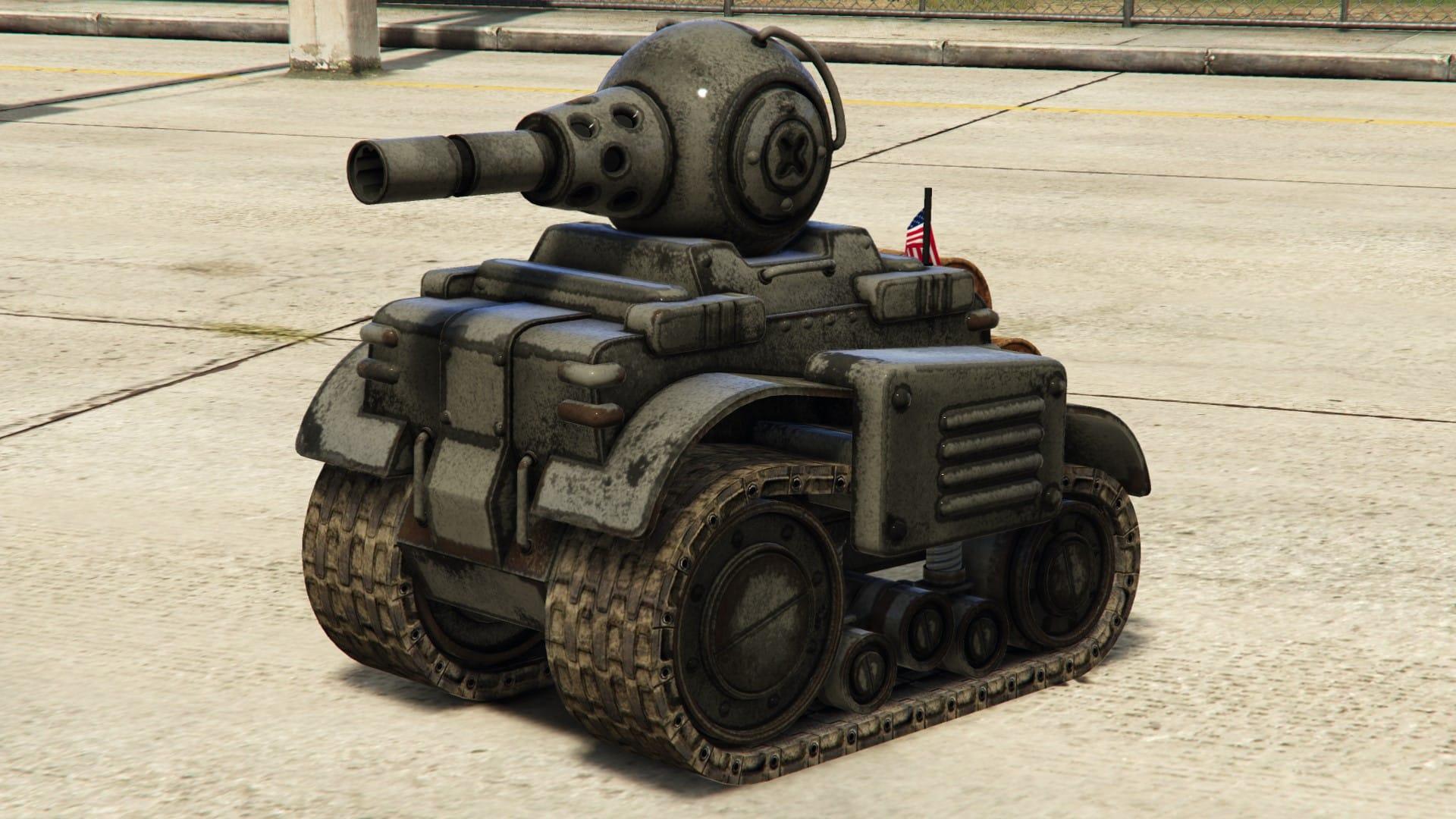 An RC Tank in GTA V