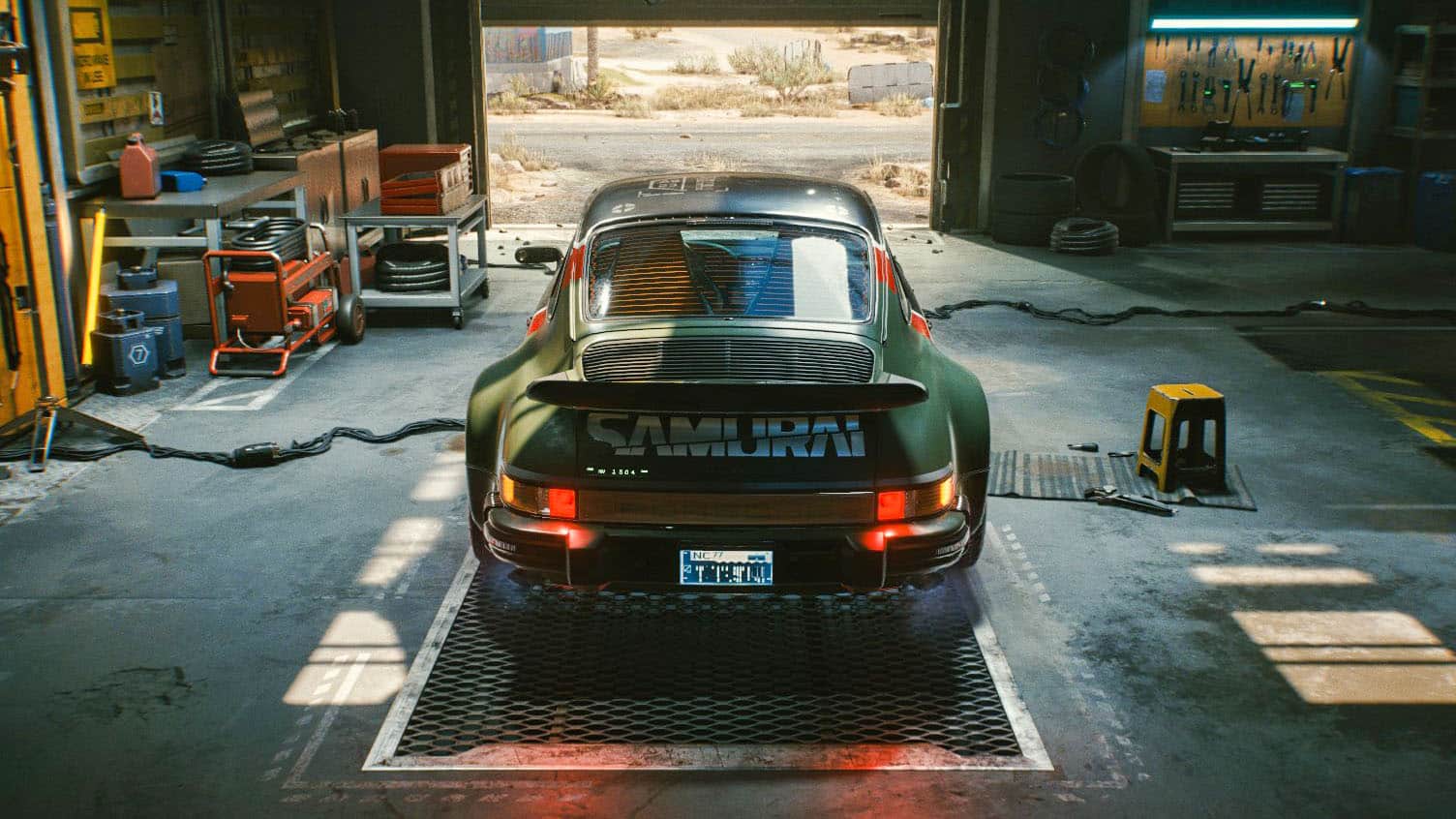 Johnny Silverhands Porsche 911 Cyberpunk 2077