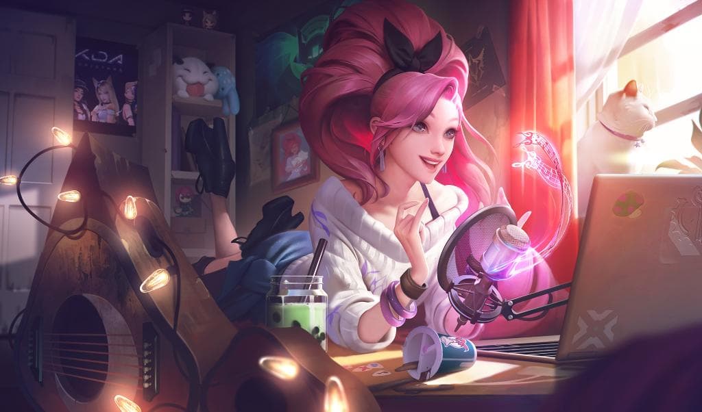 KDA All Out Seraphine Indie in League of Legends